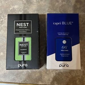 Pura scents capri blue and bamboo